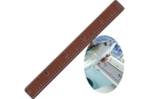 Hzkaicun Fish Ruler for Boat 40"/48" with Backing Adhesive Fish Measuring Sticker Foam Fish Measuring Board for Fishing Boat, Cooler, Kayak, Yacht Fish Ruler Boat Accessories