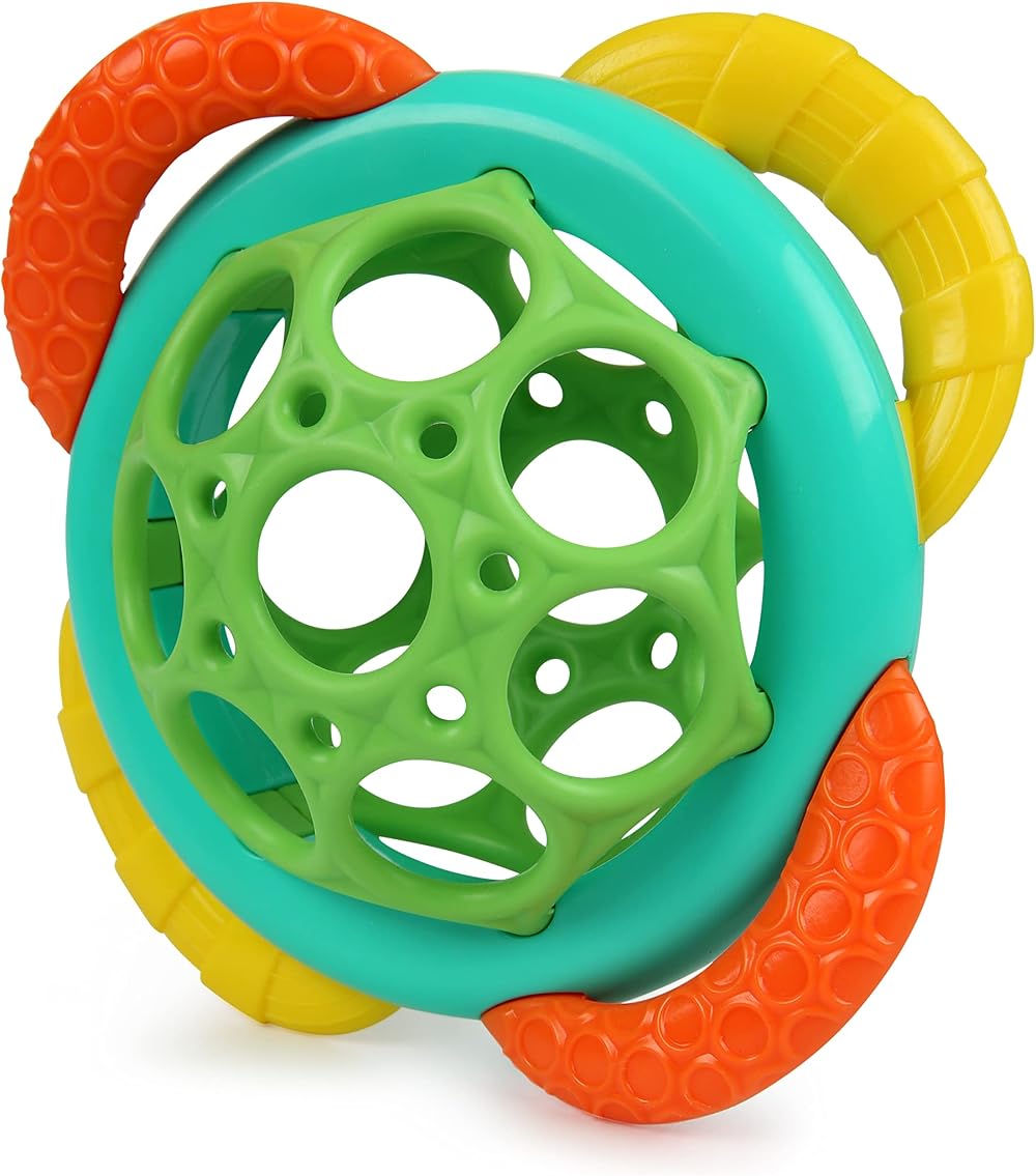 Bright Starts Oball Grasp & Teethe Easy-Grasp Teether 3 Months+