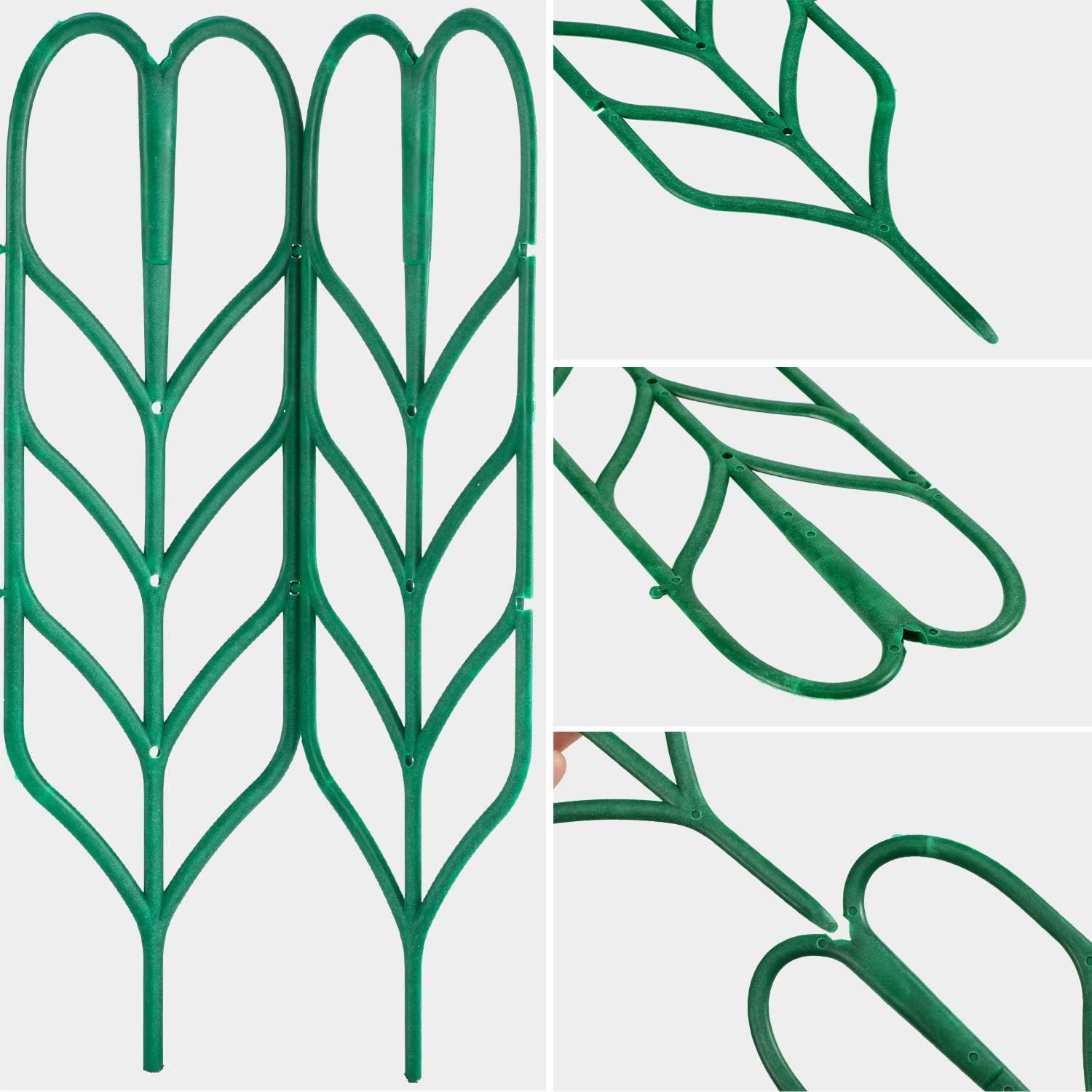 Boao 6 Enrejados de Jardín Mini Enrejados de Plantas Trepadoras Soporte