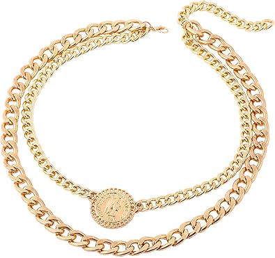 Amazon Com Punk Thick Chokers Necklaces For Women Gold Silver