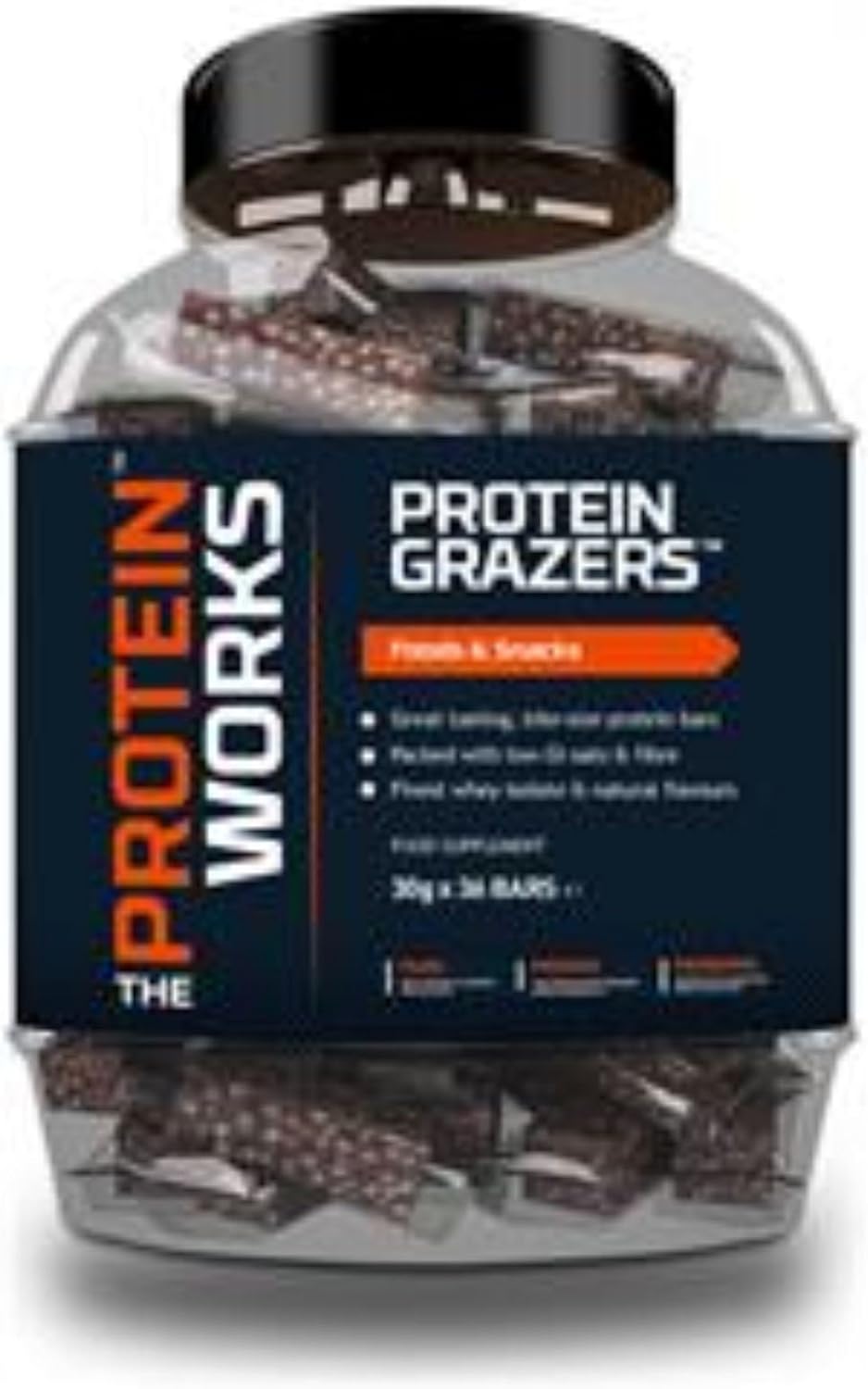 The Protein Works Protein Grazers High Protein Flapjack Mini Snack