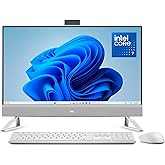Dell 27 All-in-One Desktop ec27250-27-inch FHD Touch Display, Intel Core 7 Processor 150U, NVIDIA GeForce MX570A 2GB GDDR6 Graphics, 32GB DDR5 RAM, 1TB SSD, Windows 11 Pro, Onsite Service - White