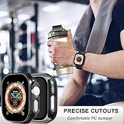 [2 Pack] Case Compatible for Apple Watch