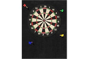 Aitakatta Dart Board Wall Protectors, Felt Tiles Dart Board Wall Protector, Self-Adhesive Dart Board Surround, Dart Board Backboards Cork Board Alternative