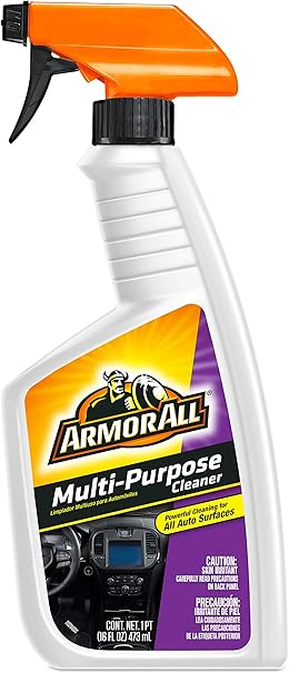 Amazon Com Armor All Car Cleaner Spray Bottle Cleaner For Cars Truck Motorcycle Multi Purpose 16 Oz 14881b Automotive