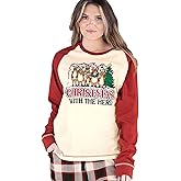 Lazy One Pajamas for Women, Cute Pajama Pants and Long Sleeve Top Separates