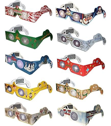 thumbnail image 2 of Christmas 3D Glasses - Holiday Specs Transform Lights Into Magical 2 of 12