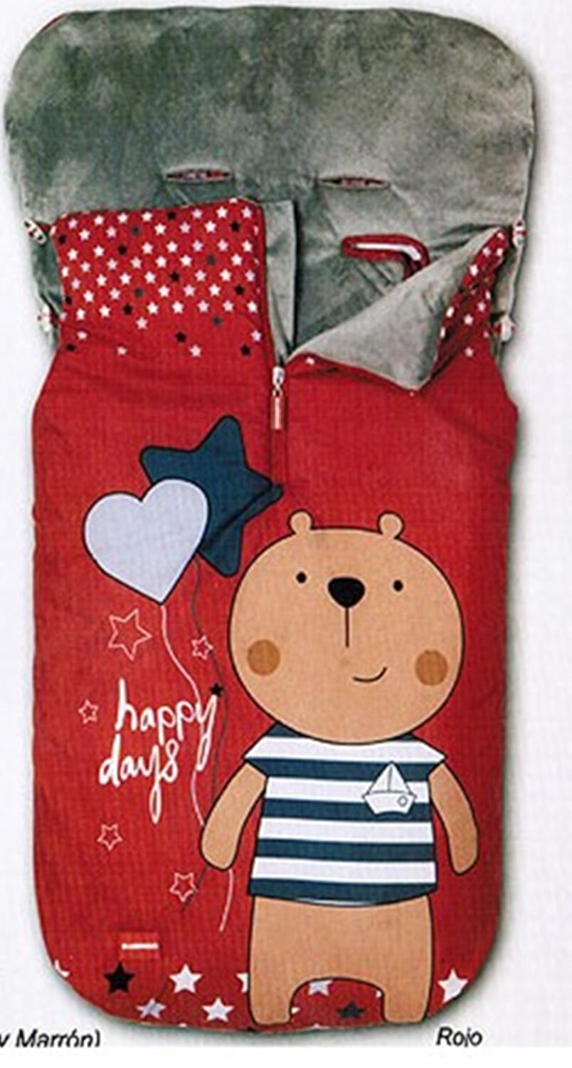 GAMBERRITOS Saco Universal Silla interior CORALINA Multicolor ESTAMPADO ROJO Impermeable