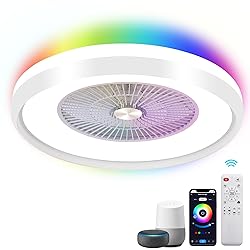 KAMLAM 24" Low Profile Ceiling Fan with