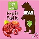 Bear Raspberry Fruit Yo Yo's 5 Count, .7 OZ
