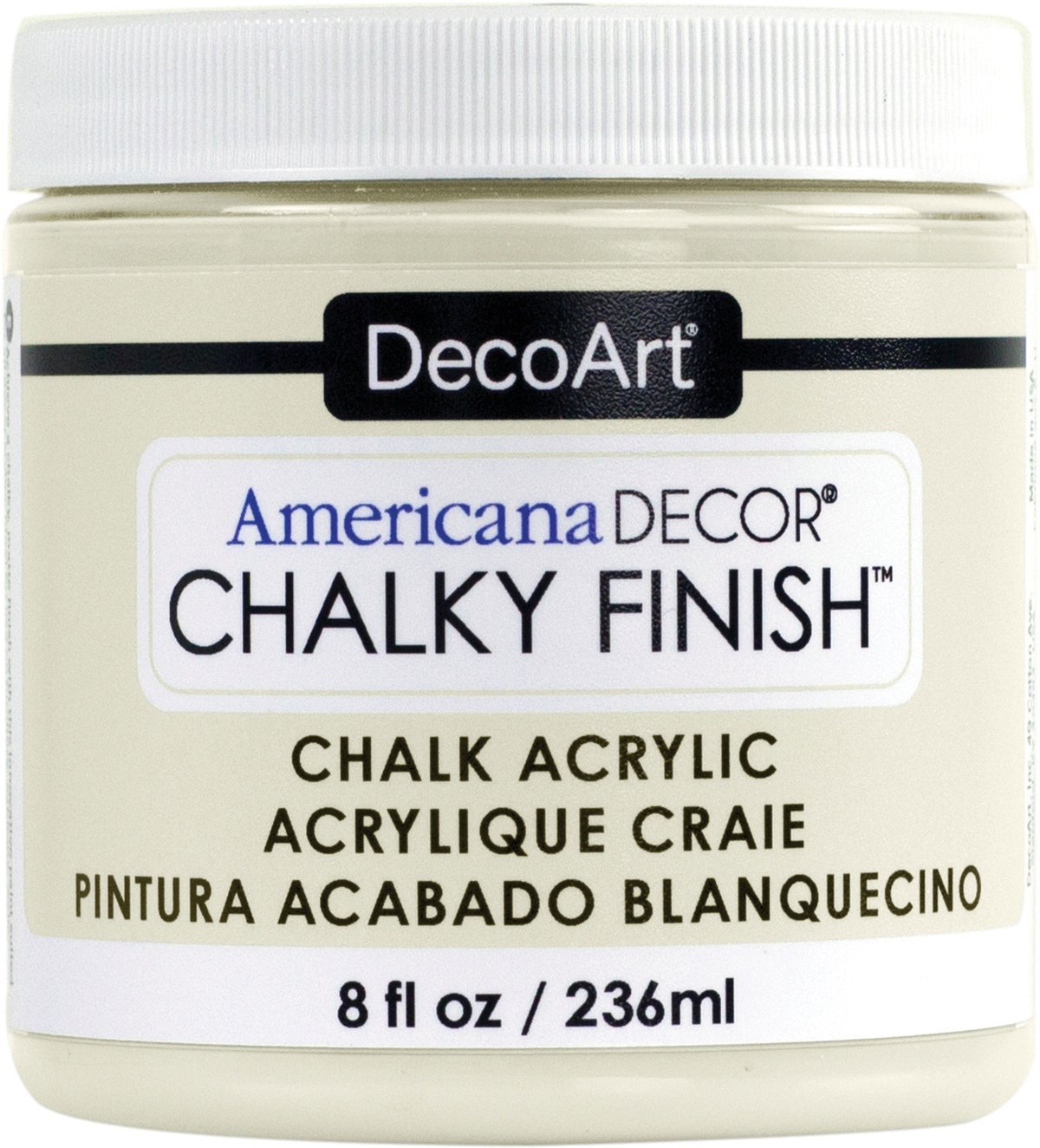 DecoArt Americana Decor Chalky Finish Paint - Lace (8 0z)