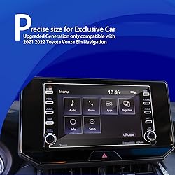 2022 Venza Screen Protector for 2019-2022 Toyota