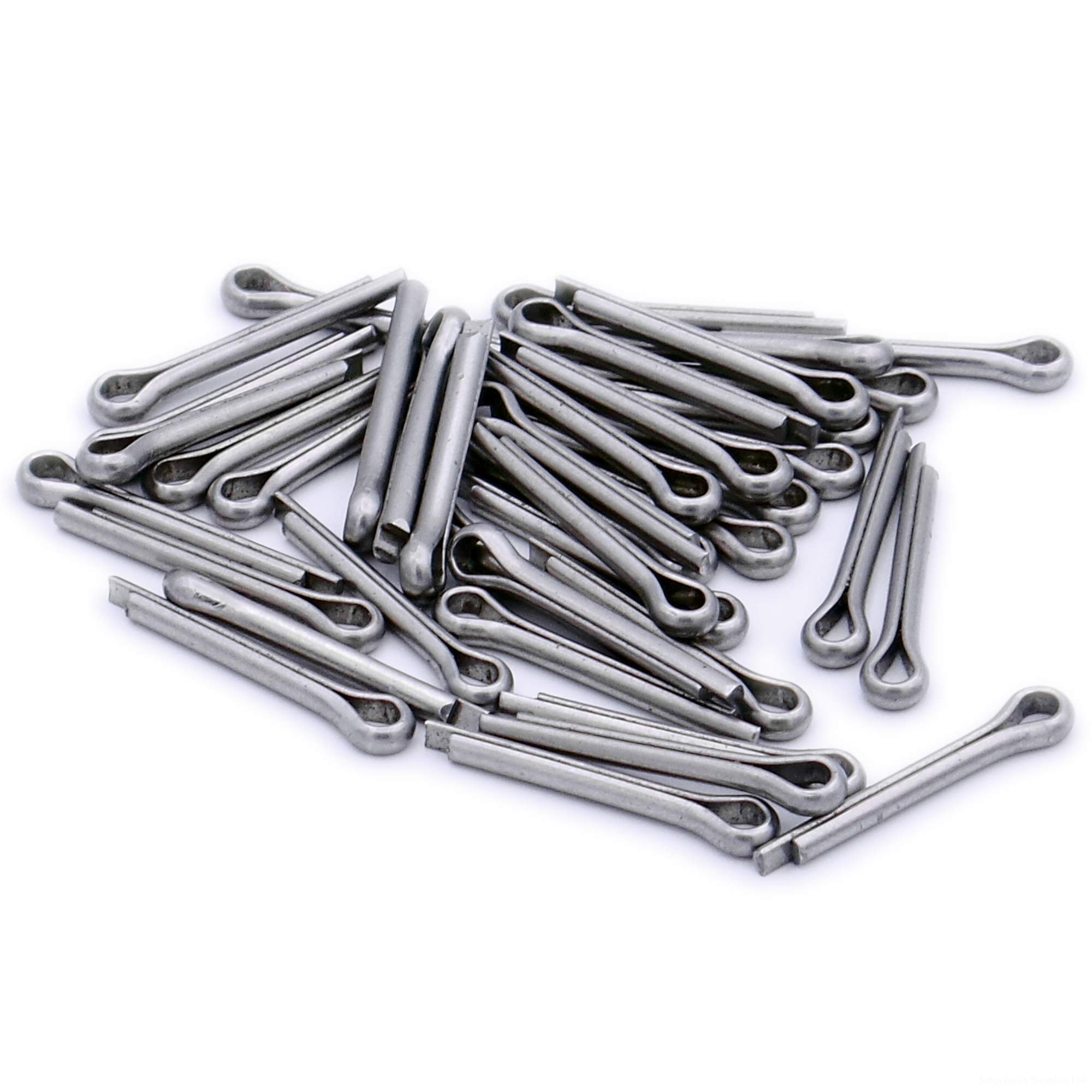 M3.2 (3.2mm x 18mm) Split Cotter Pin - Stainless Steel (A2) (Pack of 40)