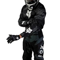 Fox Racing 180 BNKR Motocross Jersey, Black