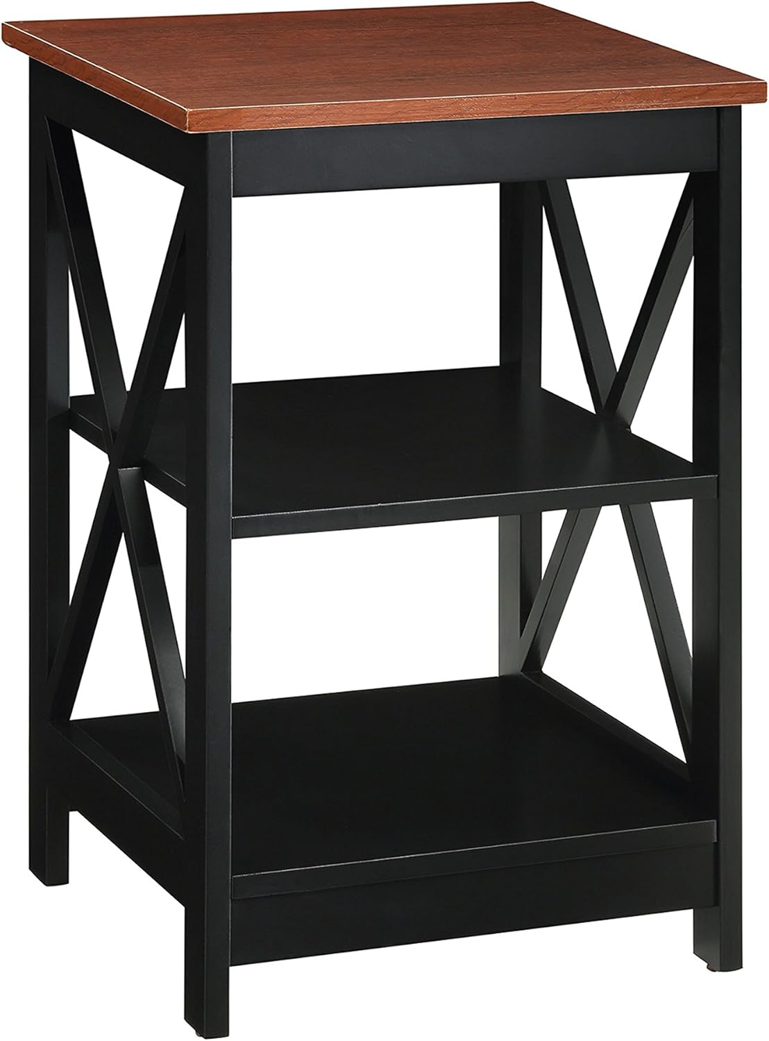 Convenience Concepts Oxford End Table, Gray: Kitchen & Dining