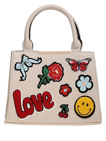 Call It Spring Womens Satchel (Bone)