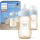 Philips Avent Natural PPSU Baby Bottles, Medium Flow, 9 oz, BPA-Free | Premium PPSU Bottle, Durable and Lightweight, Heat-Resistant Material, Combo Feeding, Baby-Paced Flow, Medium Flow 3