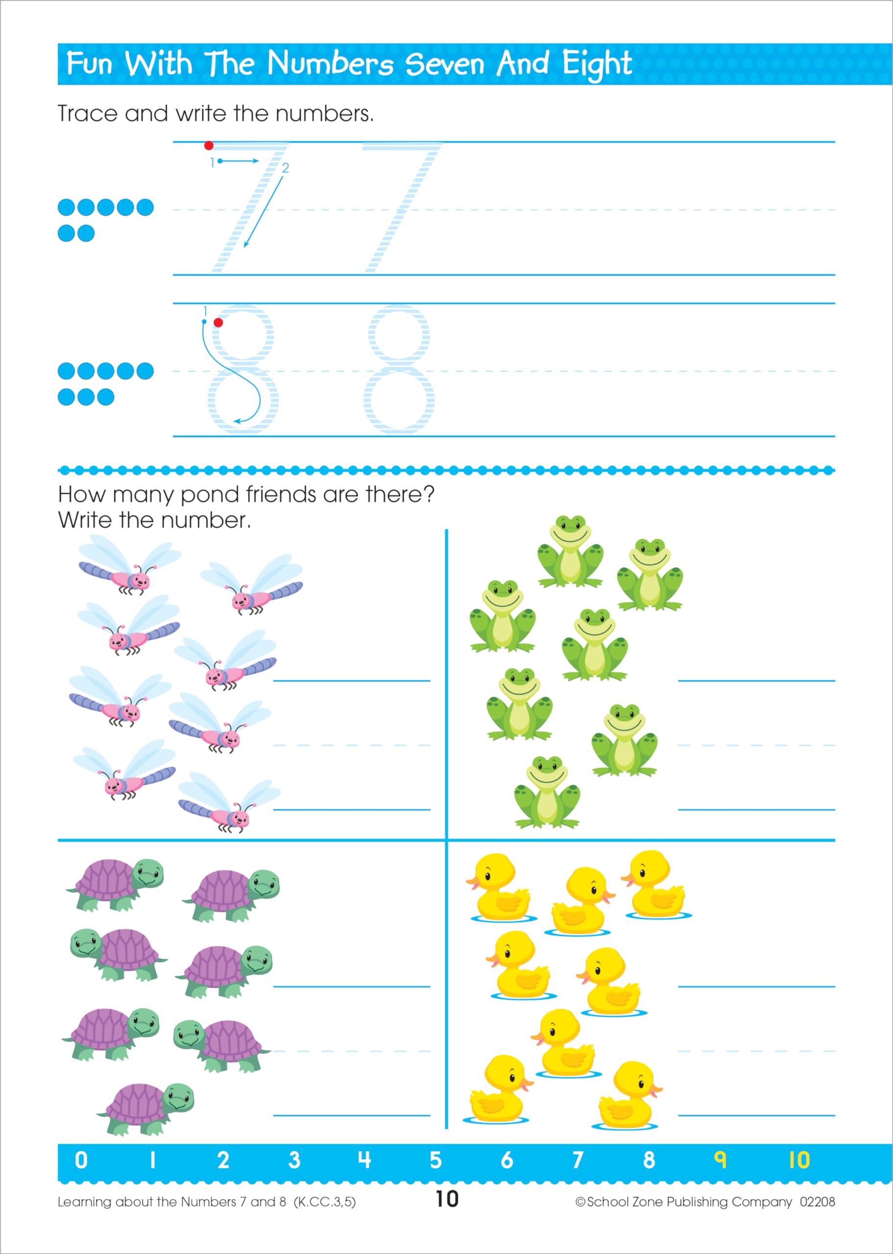 School Zone Math Readiness Workbook: 64 Pages, Kindergarten, 1st Grade, Telling Time, Counting Money, Addition, Subtraction, Ages 5 to 7 (I Know It! Book Series)