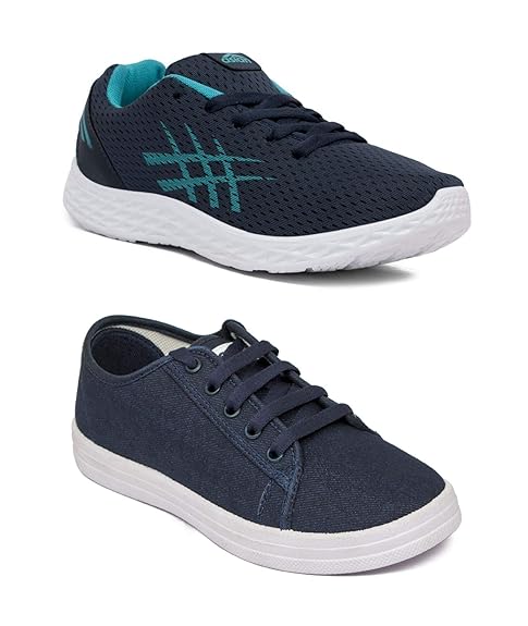 asian sneakers blue casual shoes