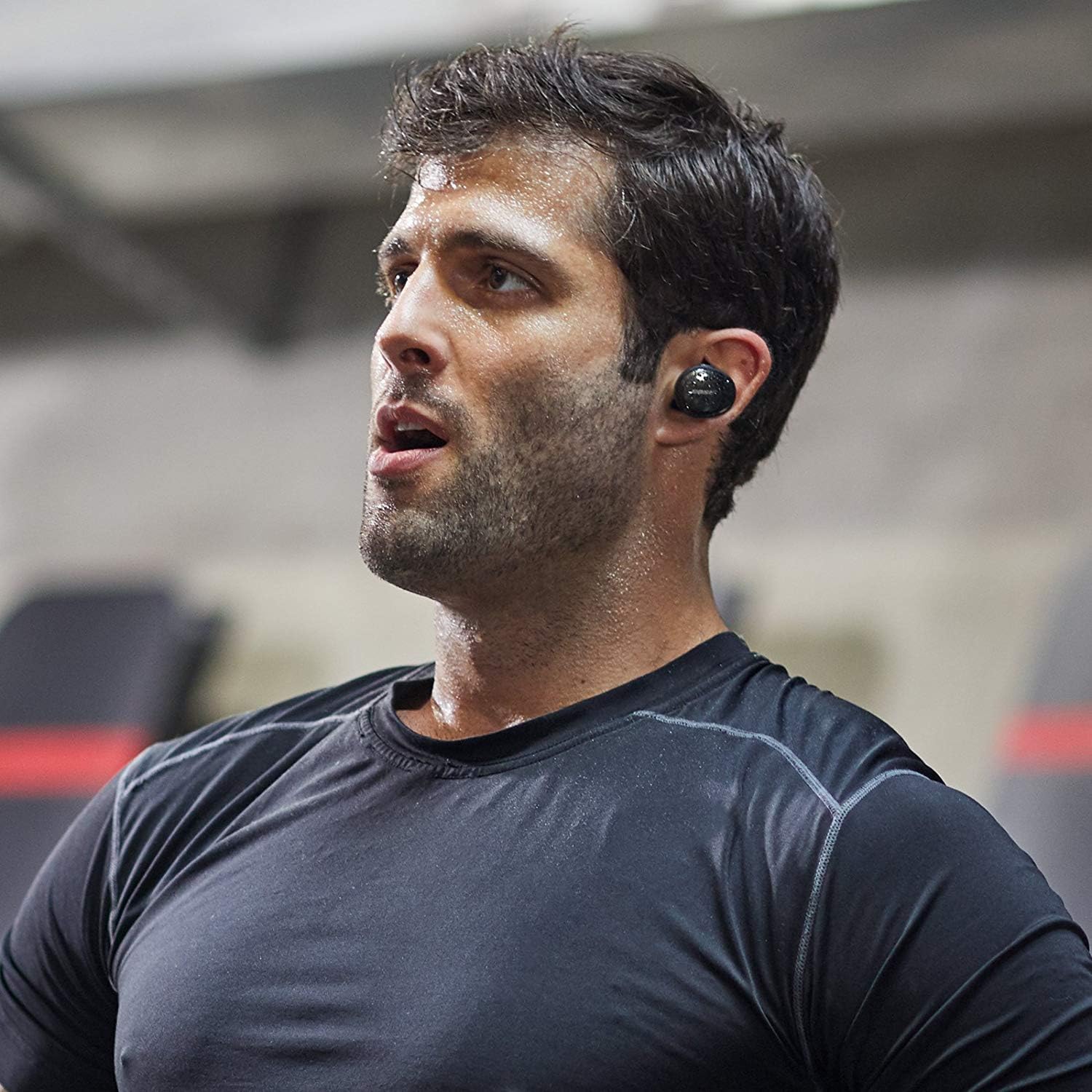 Bose SoundSport Free, True Wireless Earbuds, (Sweatproof Bluetooth Headphones for Workouts and Sports), Black: Electronics