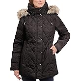 London Fog Women's Diamond Quilted Down Coat