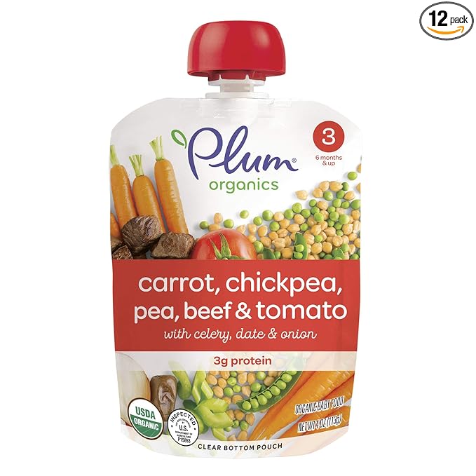 plum organics organic baby food