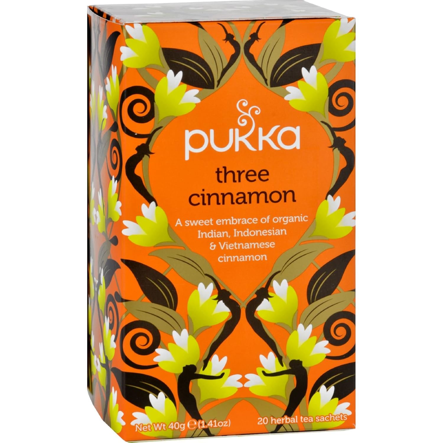 Pukka Herbs Organic Herbal Tea 3 Cinnamon 20 Sachet(s) Grocery & Gourmet Food