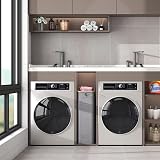 Lifewit 75L Slim Laundry Basket with Lid Grey Narrow Foldable view 9