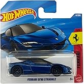 Hot Wheels Ferrari SF90 Stradale [Blue] 1/5, 41/250, 1:64 Scale Diecast Toy Vehicle