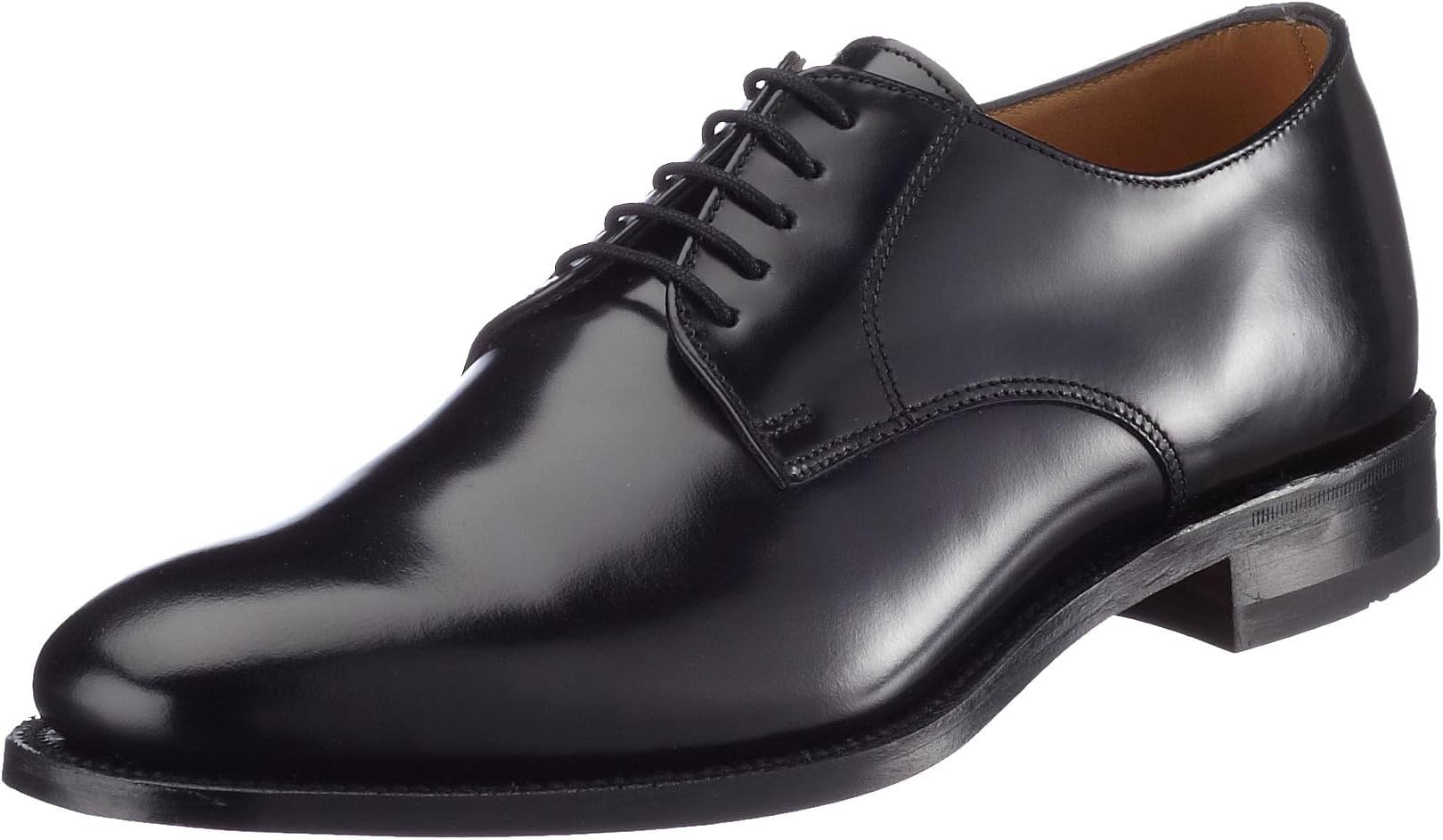 Loake L1 Men's Polished Plain Toe Oxfords
