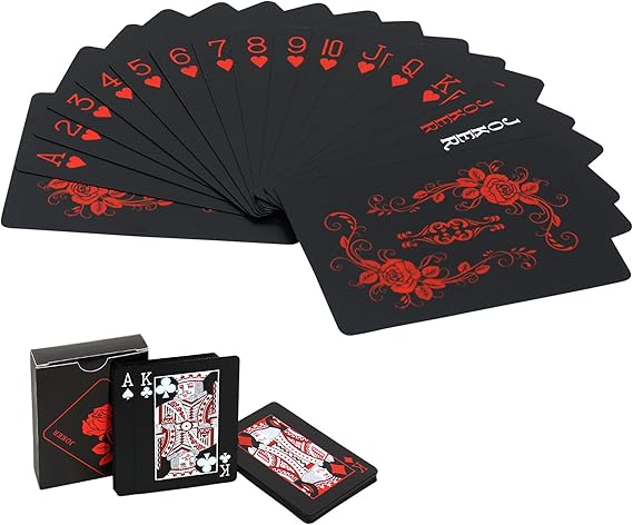 juego de cartas negras