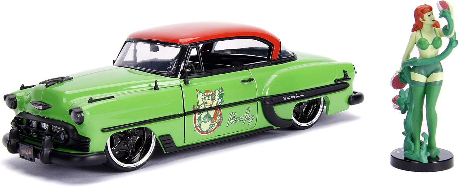 Jada 1:24 1953 Chevy Bel Air Hard Top w/, Multicolor, Large