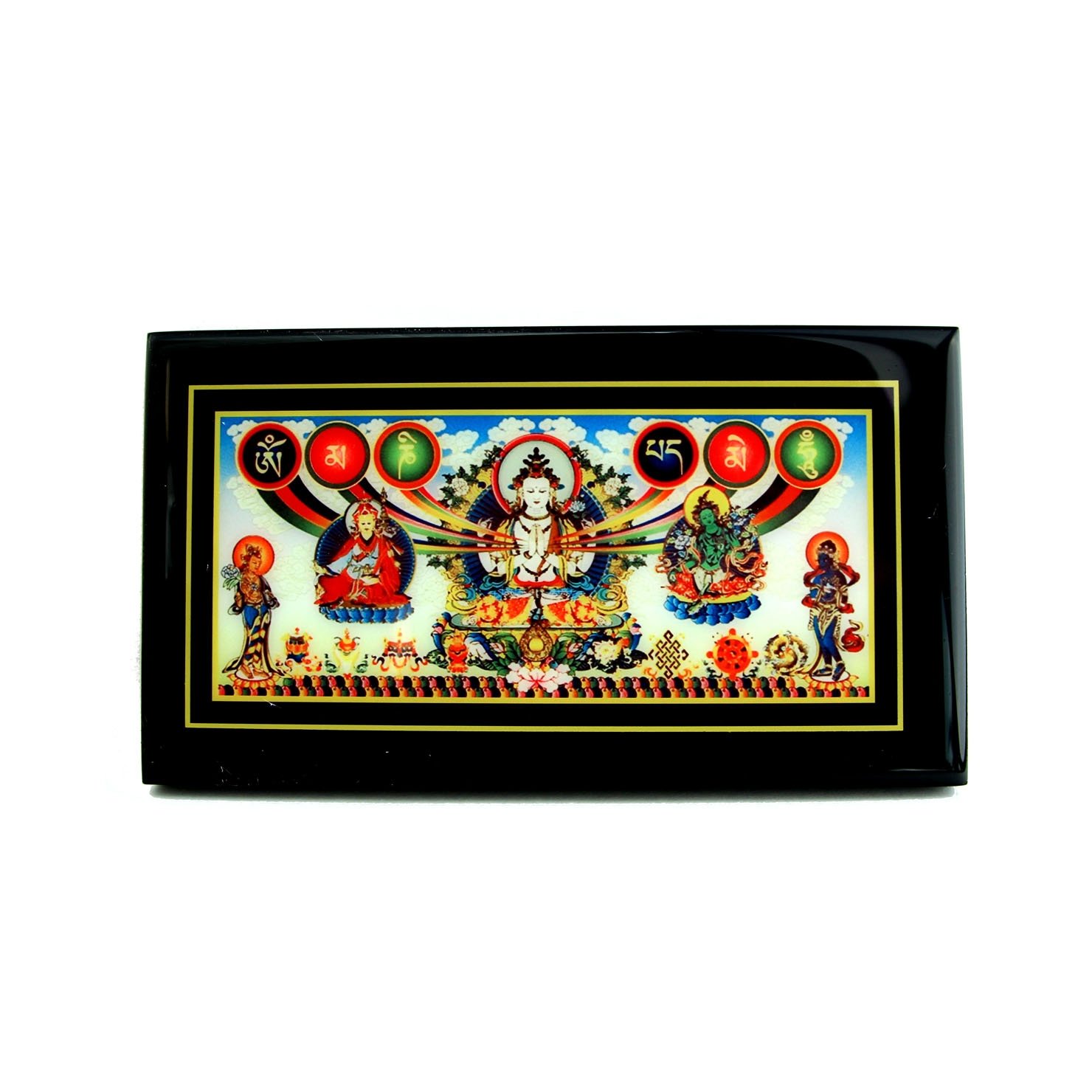 Feng Shui ImportOm Mani Padme Hum Blessing Plaque