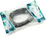 Xcel Home 1.5m Black Stainless Steel Anti-Kink Shower Hose Solid Connector view 6
