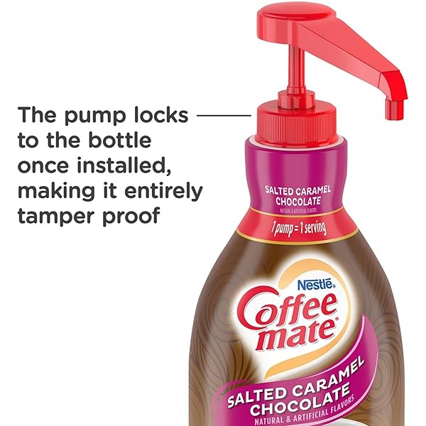 NESTLE® COFFEE-MATE® LIQUID CREAMER PUMP BOTTLE, SALTED CARAMEL, 50.7 FL OZ