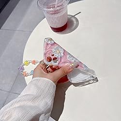 for iPhone 12 Mini Curly Wavy Case, Cute Colorful