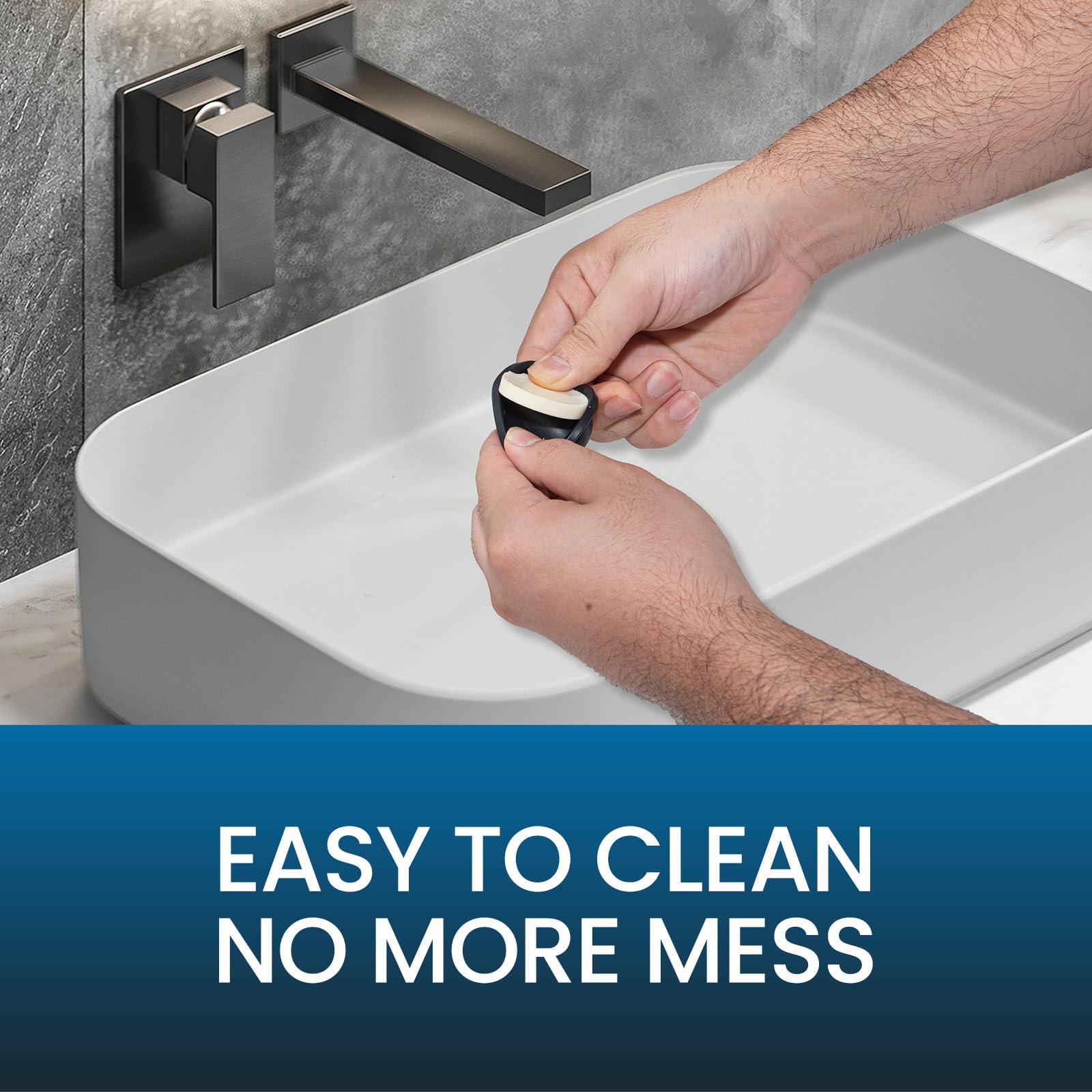 AUZEAL Nose Wax Kit Men, Ear Hair Removal For Men, Ear Hair Waxing Kit with 100 g Wax, 40 Nose Sticks, 20 Times Use, Usb Rapid Heating, Constant Temperature, Painless, Black