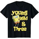Kids Young Wild & Three - 3rd Birthday T-Shirt