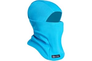 KOOLSOLY Kids Balaclava Face Mask, Winter Hat Face Warmer for Cold Weather Ski Mask for Boys Girls
