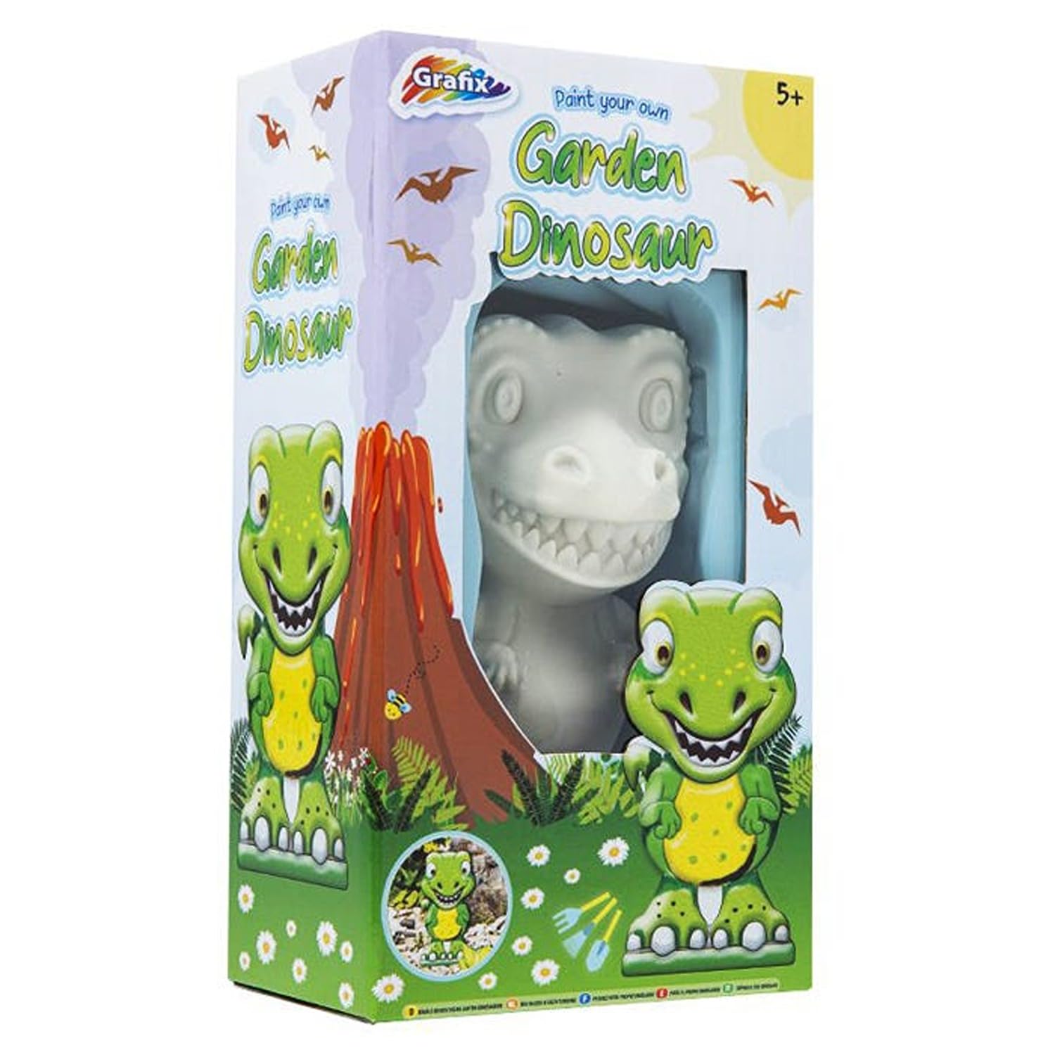 Grafix Paint Your Own Garden Dinosaur