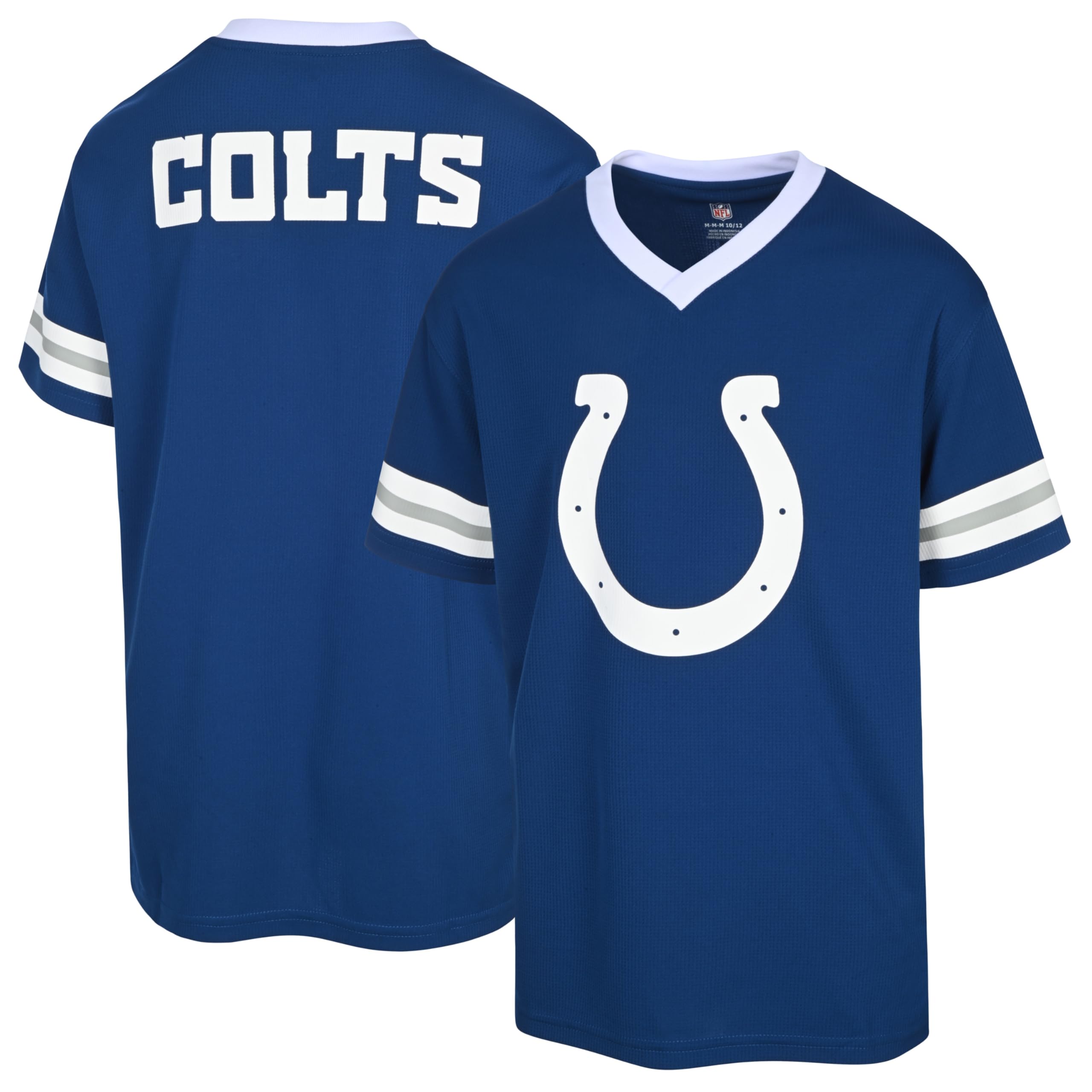 Outerstuff NFL Kids Youth 4-20 Official Game Day Team Jersey (Size 10-12, Indianapolis Colts - Blue) Image