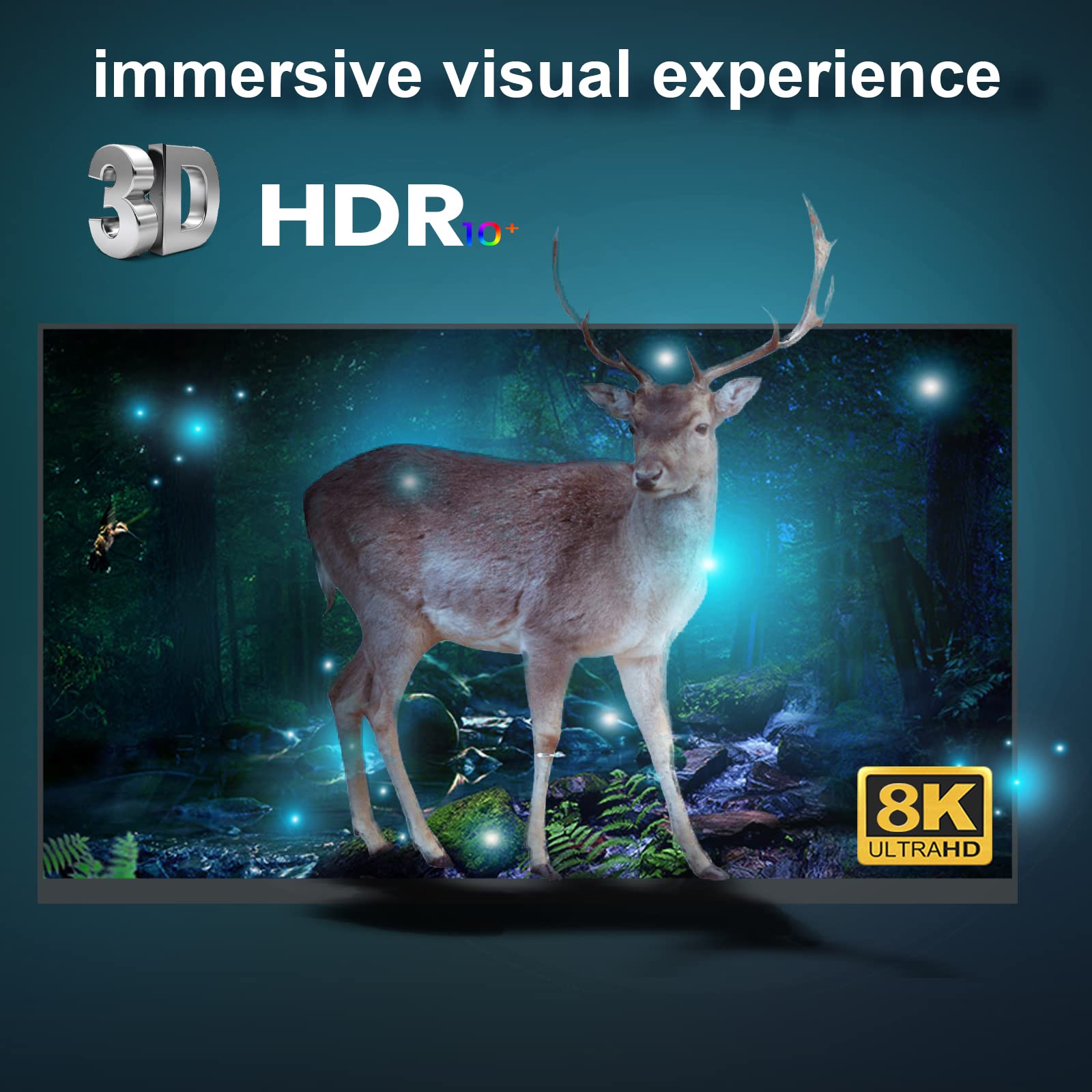 Android TV Box 12.0 4GB ROM 64GB RAM TV Box WiFi 6 2.4G 5.8G Android Box 2023 with H618 Quad-core Support 8K UHD HDR10 3D BT5.0