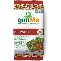 gimMe Organic Roasted Seaweed Snacks - Teriyaki Flavour - Healthy ...