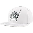 ZHATS NHL Officially Licensed Adjustable Snapback Hat Flat Bill Z11 Pop White