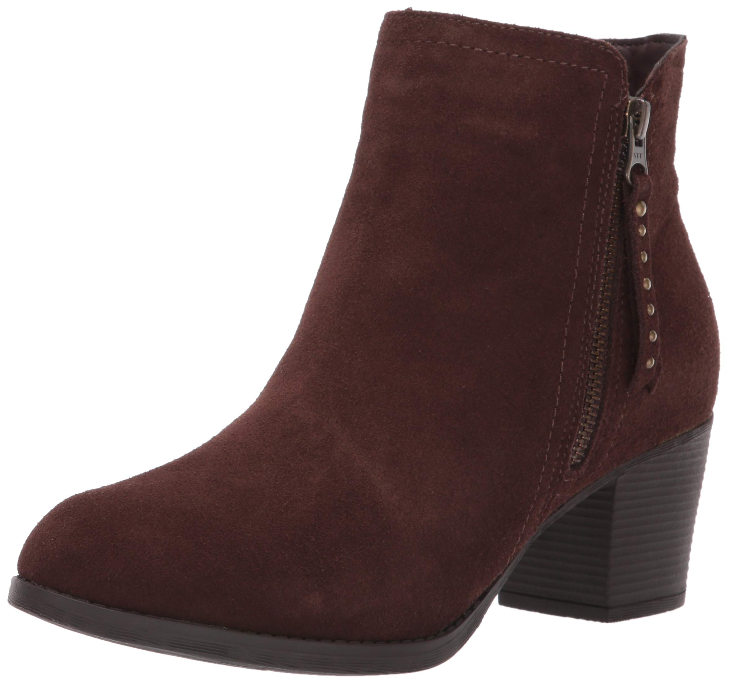 Skechers Women's TaxiShort Gore and Zipper Bootie Ankle Boot