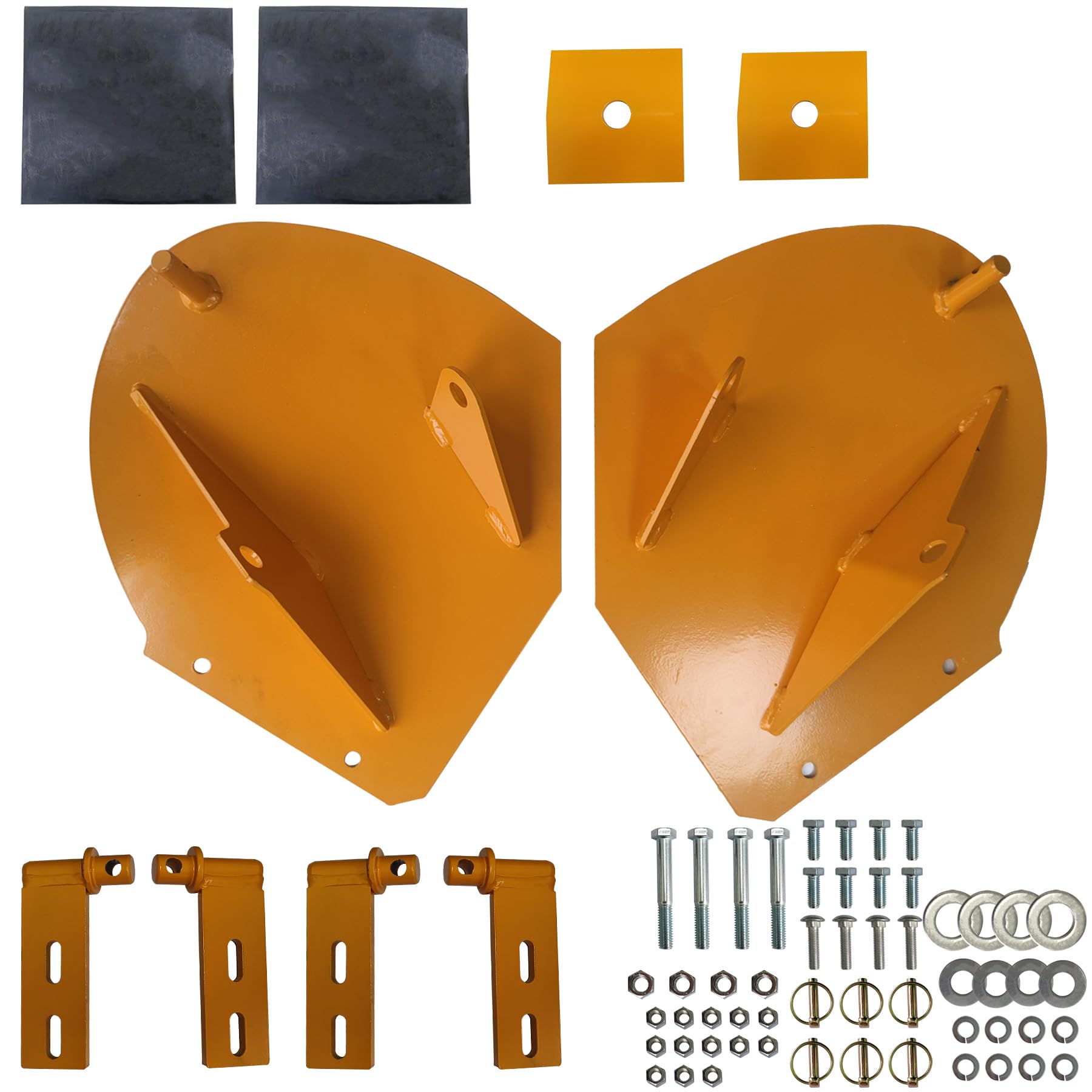 Photo 1 of SEASAIL PW22 Yellow Snow Plow Pro-Wing Blade Extenders Extensions Suitable for Meyer Western Boss Snowplow Blade Extenders(Universal) Set of 2