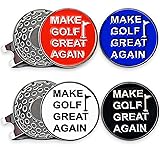 Adhere Golf Ball Markers Personlized Logo Enamel