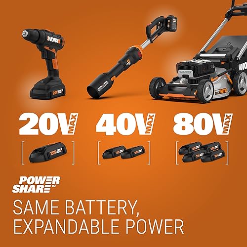 WORX 20V Cordless Drill Driver with 30 Drilling&Driving