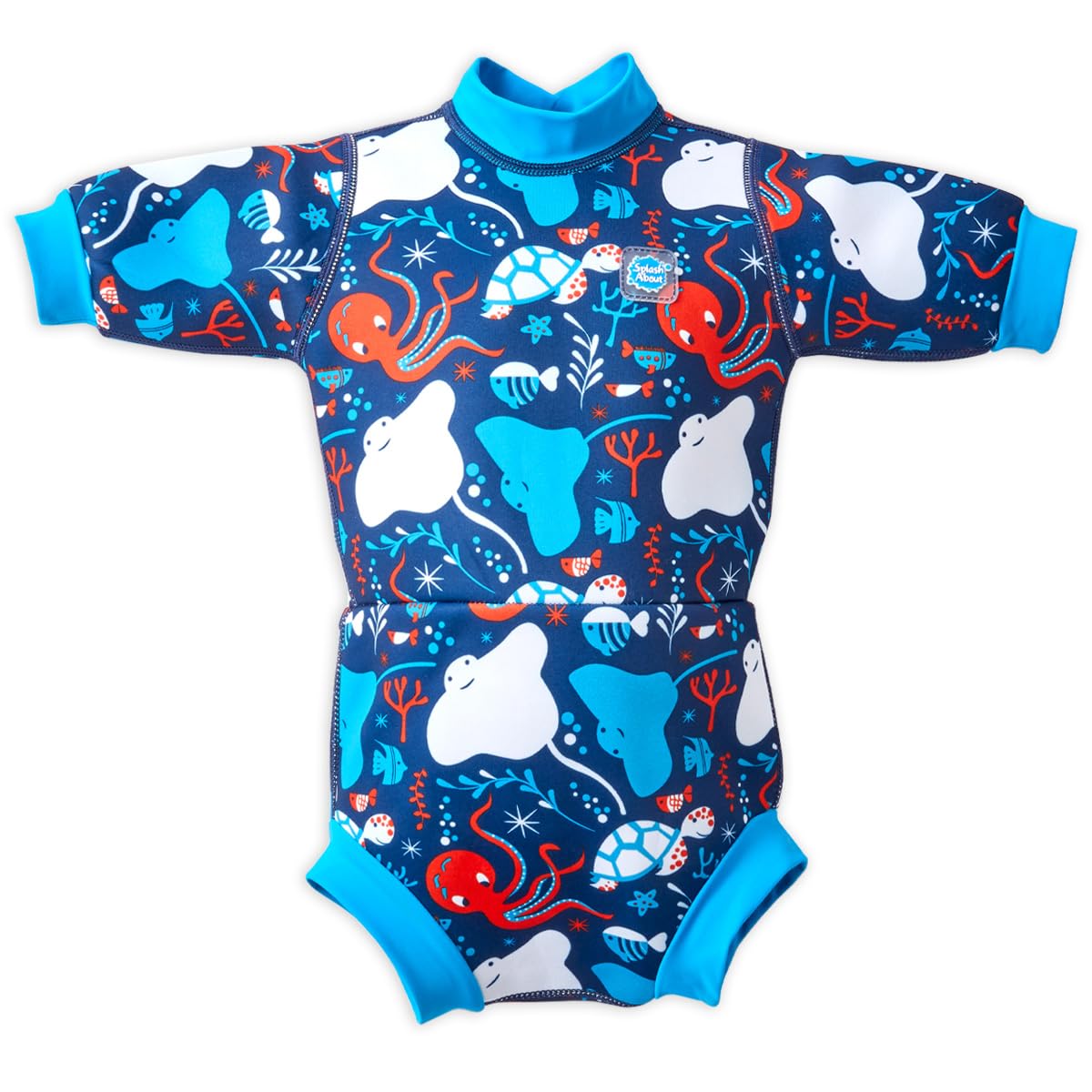 Splash About Happy Nappy Wetsuit Under The Sea 6-14 Months — image 1