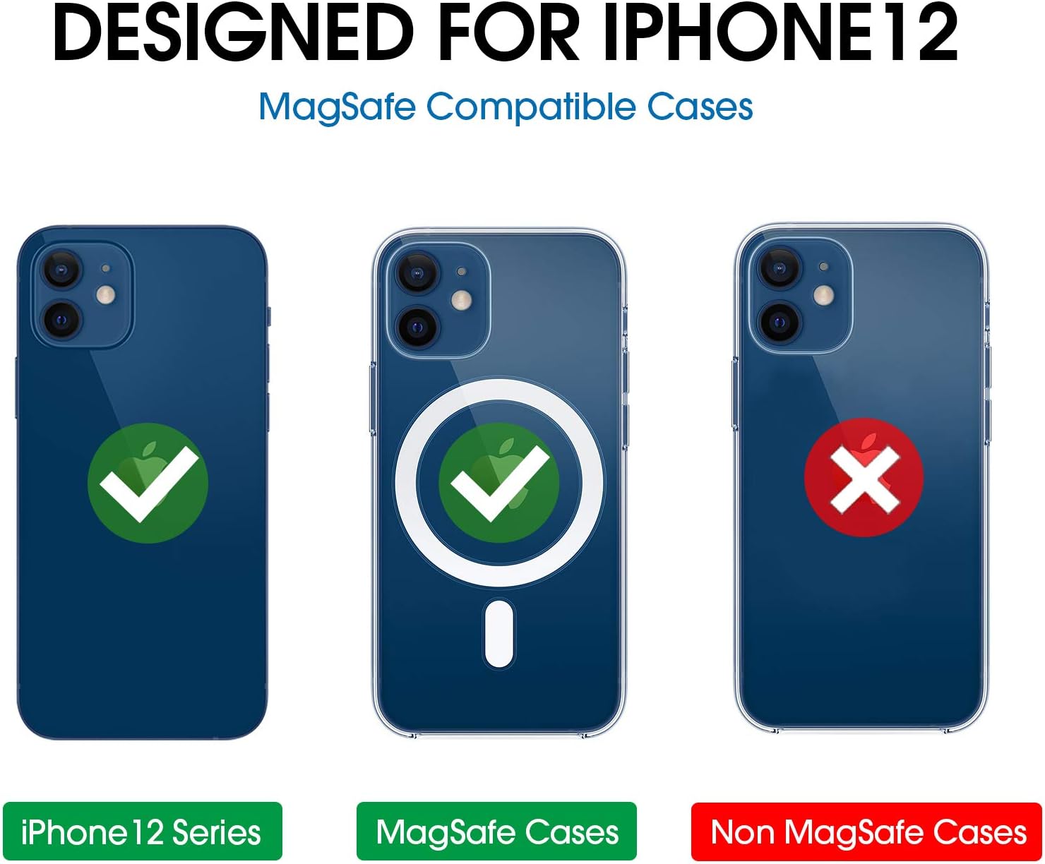 Amazon Com Techmatte Maggrip Magnetic Phone Ring Holder Stand Detachable Designed For Iphone 12 Mag Safe Wireless Charging Compatible Electronics